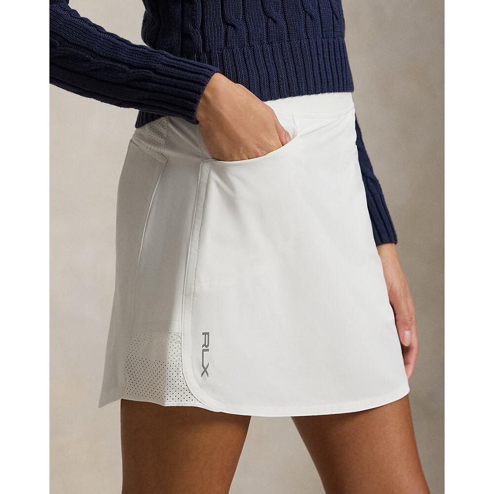 RLX Ralph Lauren 17" Women Performance Stretch Golf Skort Ceramic White Size XL